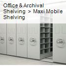 Office & Archival Shelving  >  Maxi Mobile Shelving